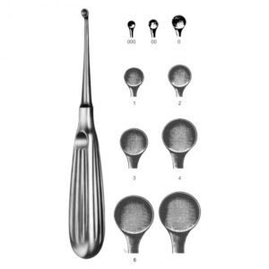Bruns Curette / Round Shape